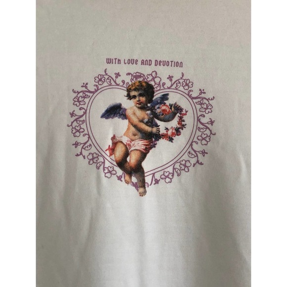 BERSHKA Womens Crop Turtleneck Small Cream With Monogram - Picture 6 of 7